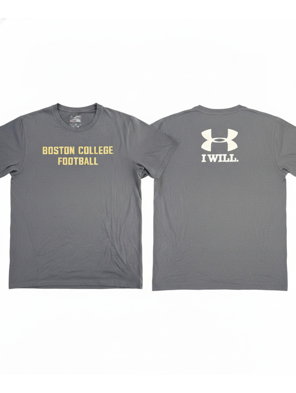 Under Armour Boston College Football HeatGear Loose Fit T-Shirt Medium